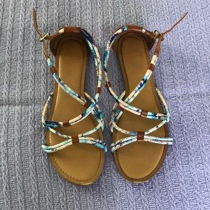 Multi-Color Sandals